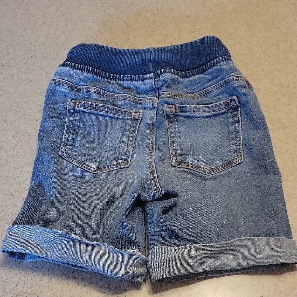 Old Navy Distressed Blue Denim Shorts Size 4T